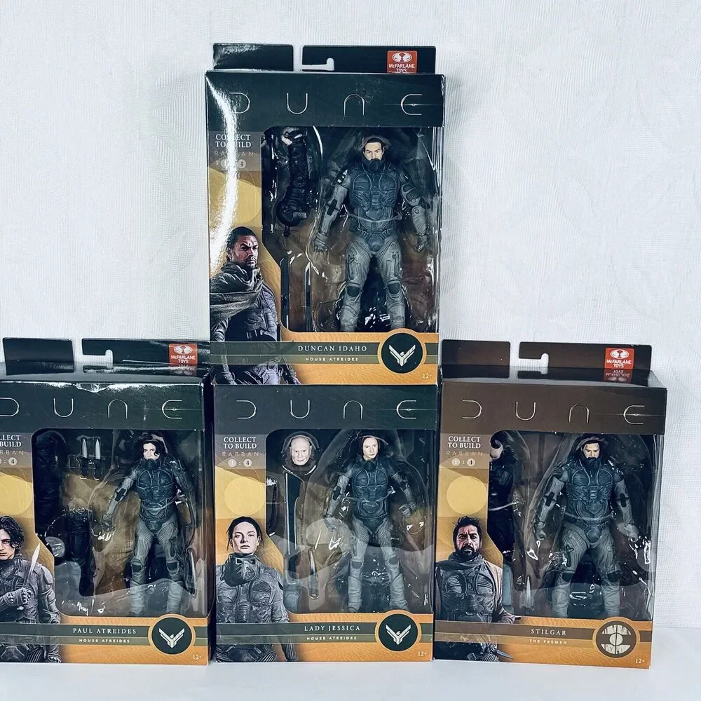 McFarlane‎ DUNE Rabban BAF set Paul, Lady Jessica, Duncan Idaho & Stilgar 2020